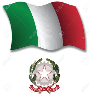 21633181-italy-shadowed-textured-wavy-flag-and-coat-of-arms-against-white-background-vector-art-illustration--Stock-Vector